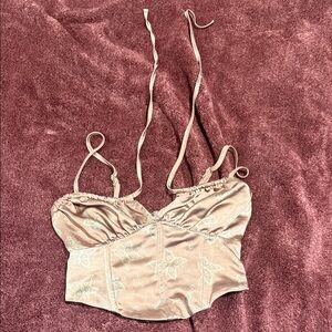 La Hearts Pink Crop Top
